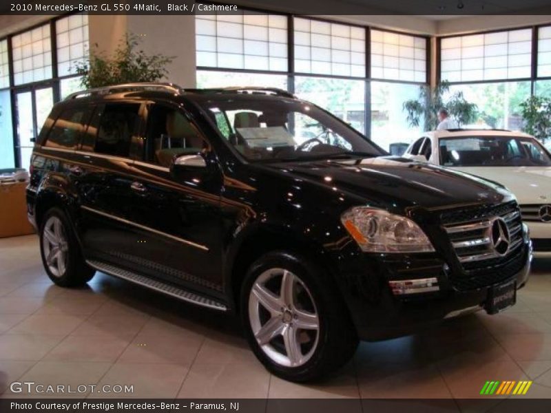 Black / Cashmere 2010 Mercedes-Benz GL 550 4Matic