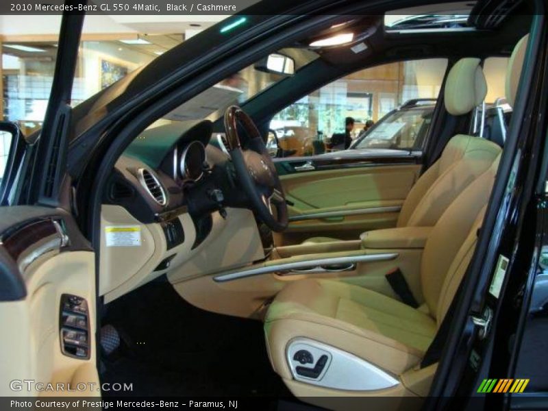 Black / Cashmere 2010 Mercedes-Benz GL 550 4Matic