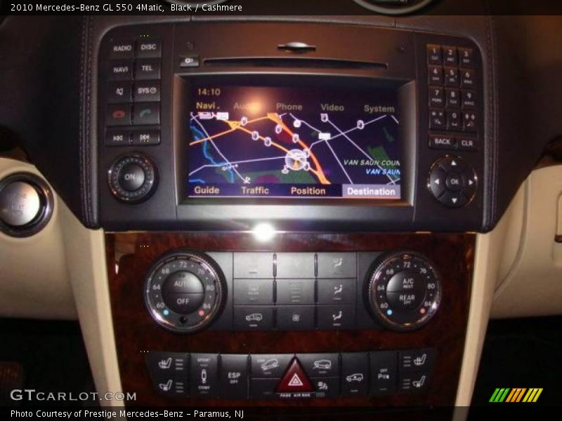 Black / Cashmere 2010 Mercedes-Benz GL 550 4Matic