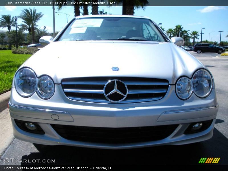 Iridium Silver Metallic / Ash 2009 Mercedes-Benz CLK 350 Coupe