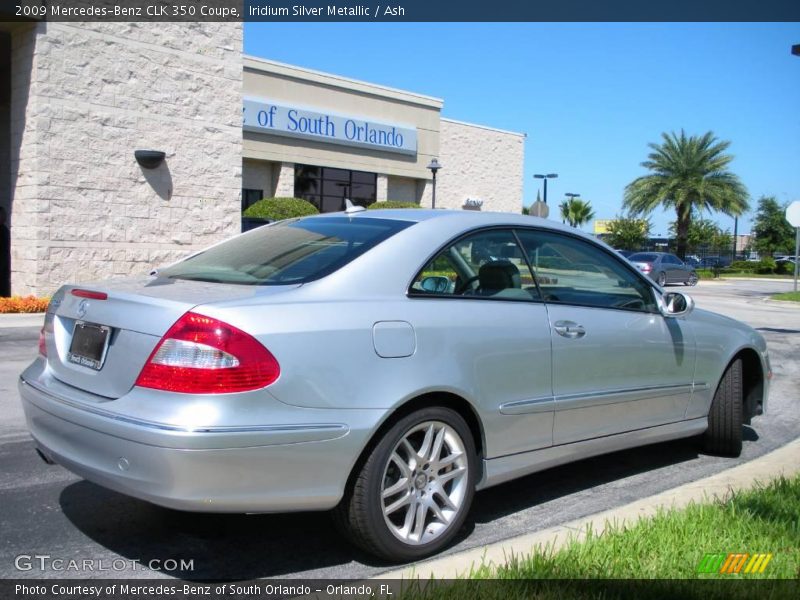 Iridium Silver Metallic / Ash 2009 Mercedes-Benz CLK 350 Coupe