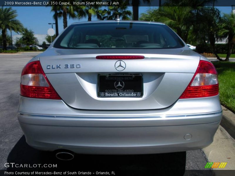 Iridium Silver Metallic / Ash 2009 Mercedes-Benz CLK 350 Coupe