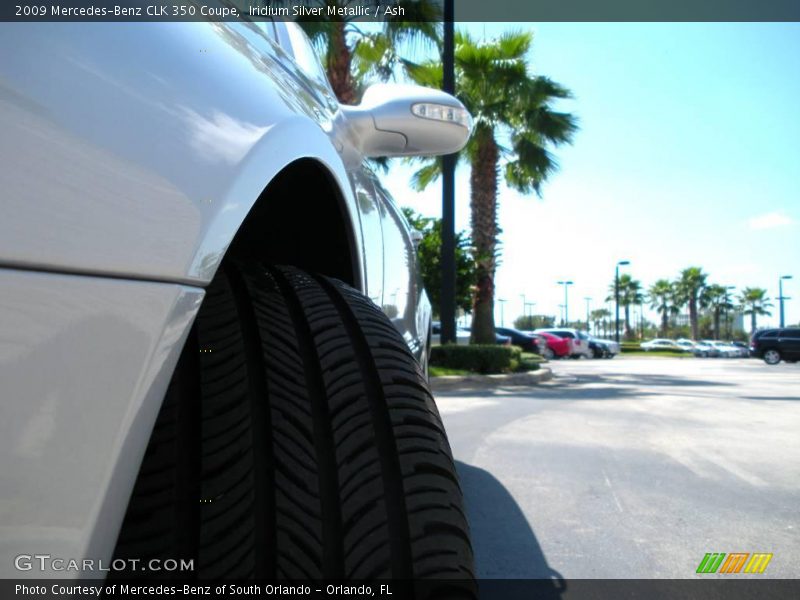 Iridium Silver Metallic / Ash 2009 Mercedes-Benz CLK 350 Coupe