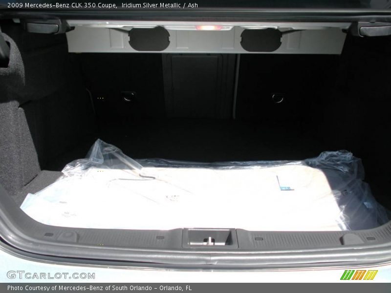Iridium Silver Metallic / Ash 2009 Mercedes-Benz CLK 350 Coupe