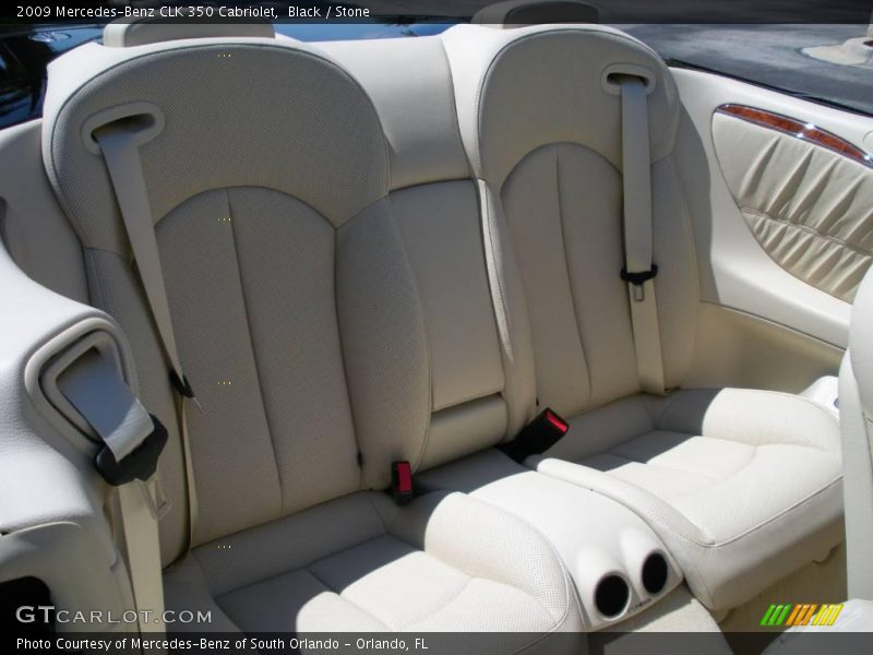Black / Stone 2009 Mercedes-Benz CLK 350 Cabriolet