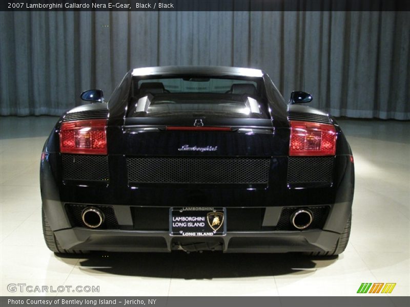 Black / Black 2007 Lamborghini Gallardo Nera E-Gear