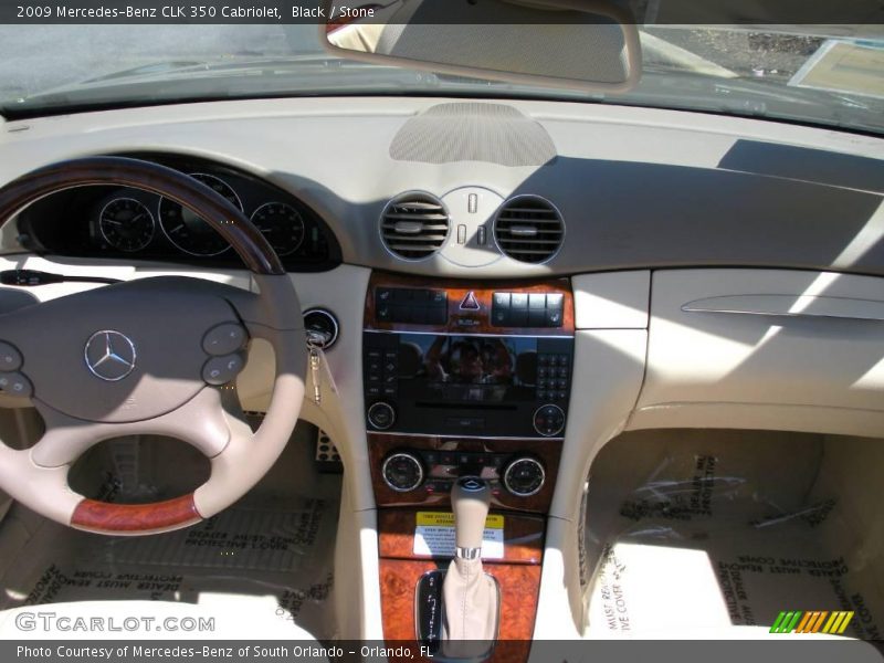 Black / Stone 2009 Mercedes-Benz CLK 350 Cabriolet