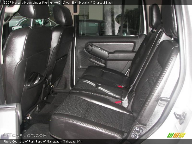 Silver Birch Metallic / Charcoal Black 2007 Mercury Mountaineer Premier AWD