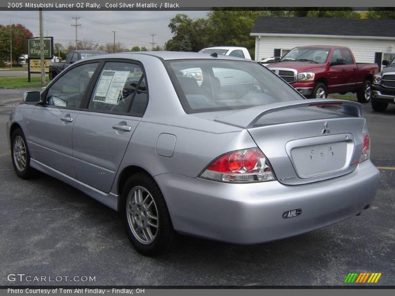 Cool Silver Metallic / Black 2005 Mitsubishi Lancer OZ Rally
