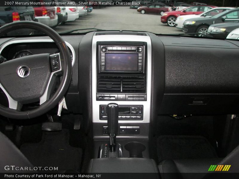 Silver Birch Metallic / Charcoal Black 2007 Mercury Mountaineer Premier AWD