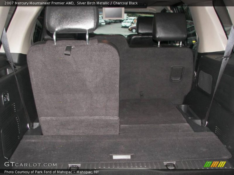 Silver Birch Metallic / Charcoal Black 2007 Mercury Mountaineer Premier AWD