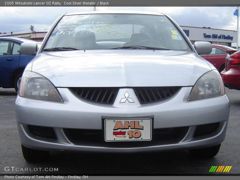 Cool Silver Metallic / Black 2005 Mitsubishi Lancer OZ Rally