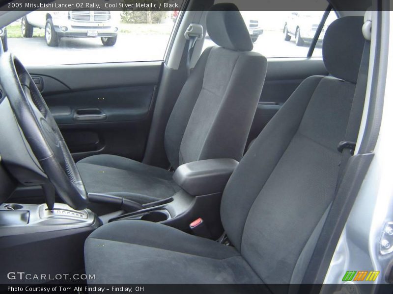 Cool Silver Metallic / Black 2005 Mitsubishi Lancer OZ Rally