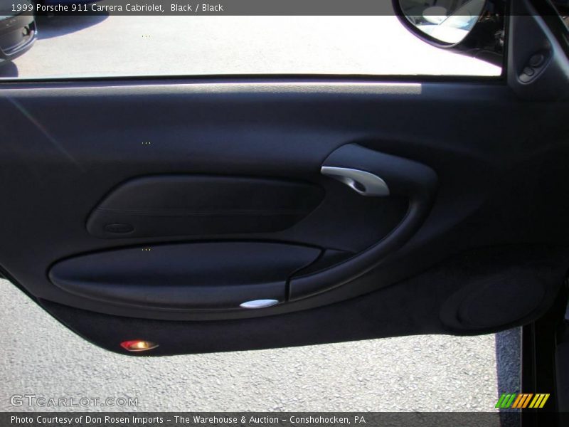 Black / Black 1999 Porsche 911 Carrera Cabriolet