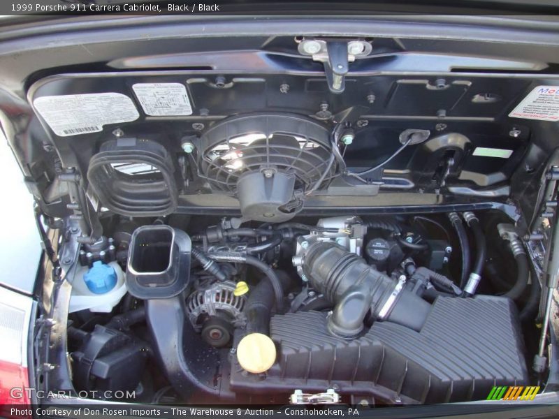Black / Black 1999 Porsche 911 Carrera Cabriolet