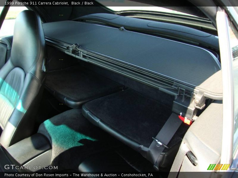 Black / Black 1999 Porsche 911 Carrera Cabriolet