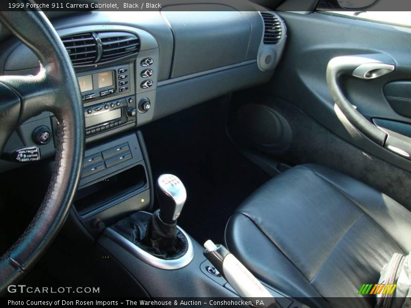 Black / Black 1999 Porsche 911 Carrera Cabriolet