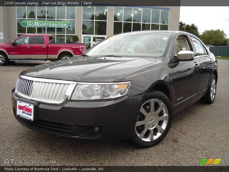 Charcoal Beige Metallic / Sand 2006 Lincoln Zephyr