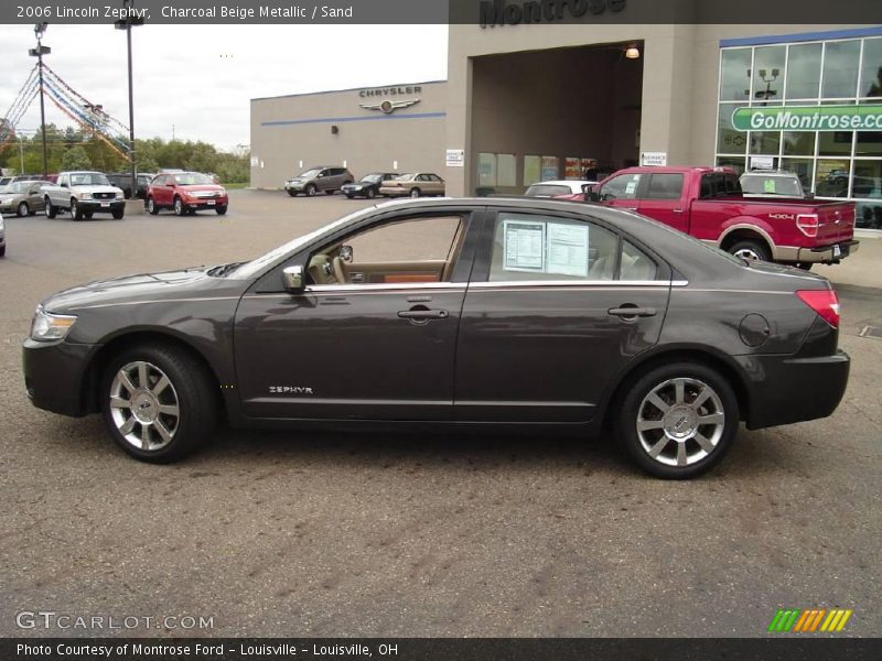 Charcoal Beige Metallic / Sand 2006 Lincoln Zephyr