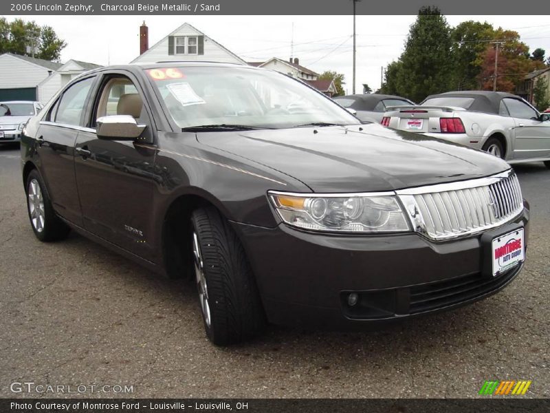 Charcoal Beige Metallic / Sand 2006 Lincoln Zephyr