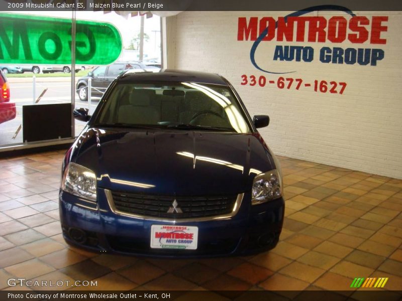 Maizen Blue Pearl / Beige 2009 Mitsubishi Galant ES