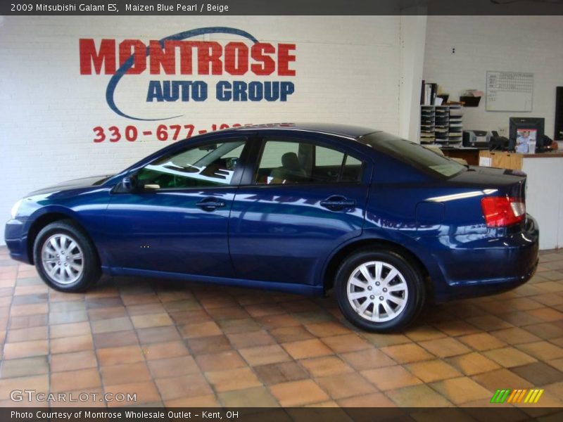 Maizen Blue Pearl / Beige 2009 Mitsubishi Galant ES