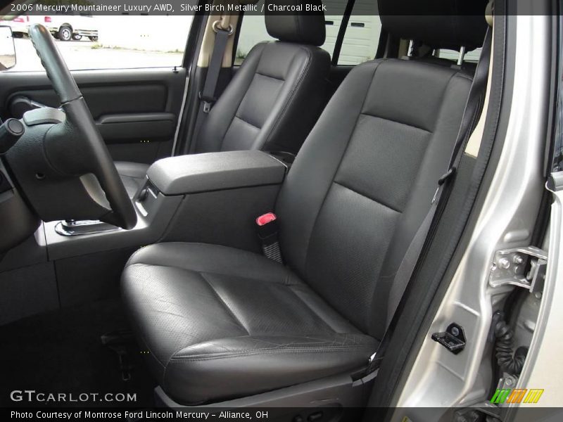 Silver Birch Metallic / Charcoal Black 2006 Mercury Mountaineer Luxury AWD