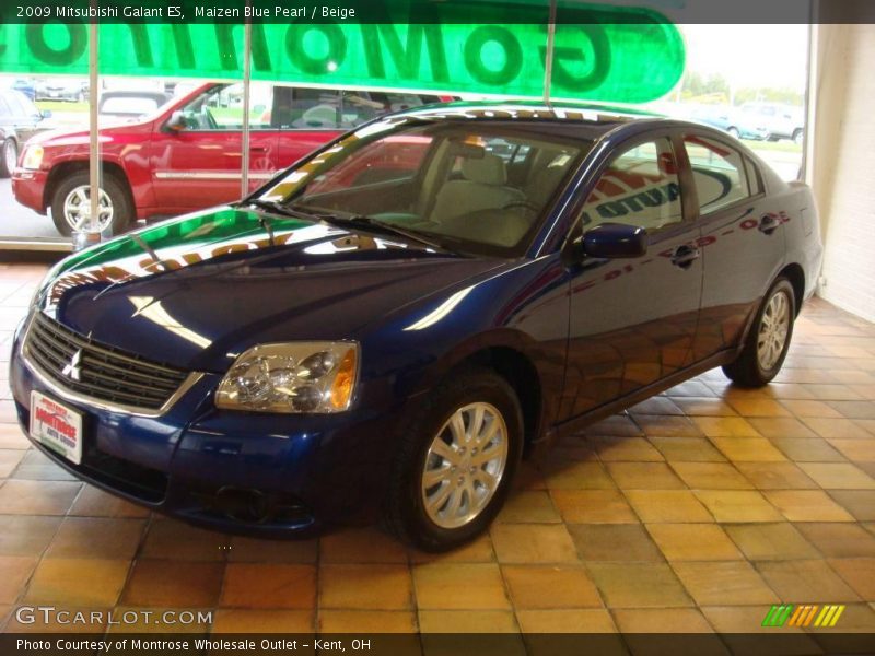 Maizen Blue Pearl / Beige 2009 Mitsubishi Galant ES