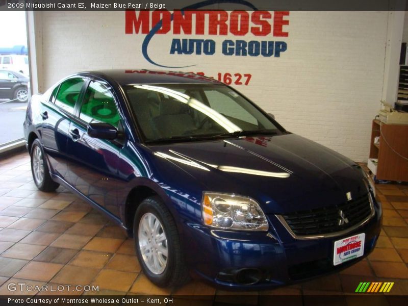 Maizen Blue Pearl / Beige 2009 Mitsubishi Galant ES