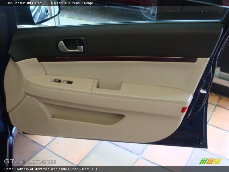 Maizen Blue Pearl / Beige 2009 Mitsubishi Galant ES