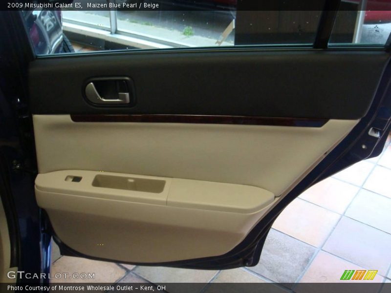 Maizen Blue Pearl / Beige 2009 Mitsubishi Galant ES