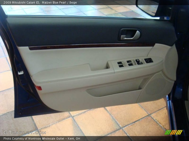 Maizen Blue Pearl / Beige 2009 Mitsubishi Galant ES