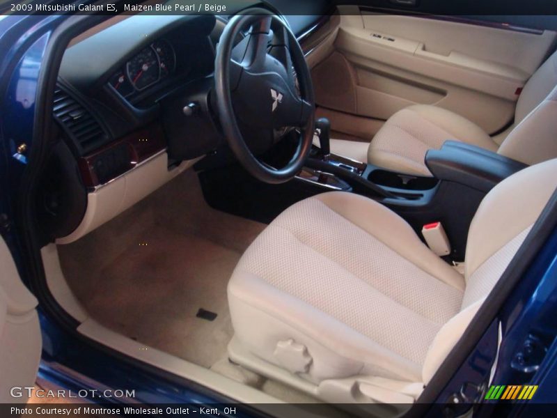 Maizen Blue Pearl / Beige 2009 Mitsubishi Galant ES
