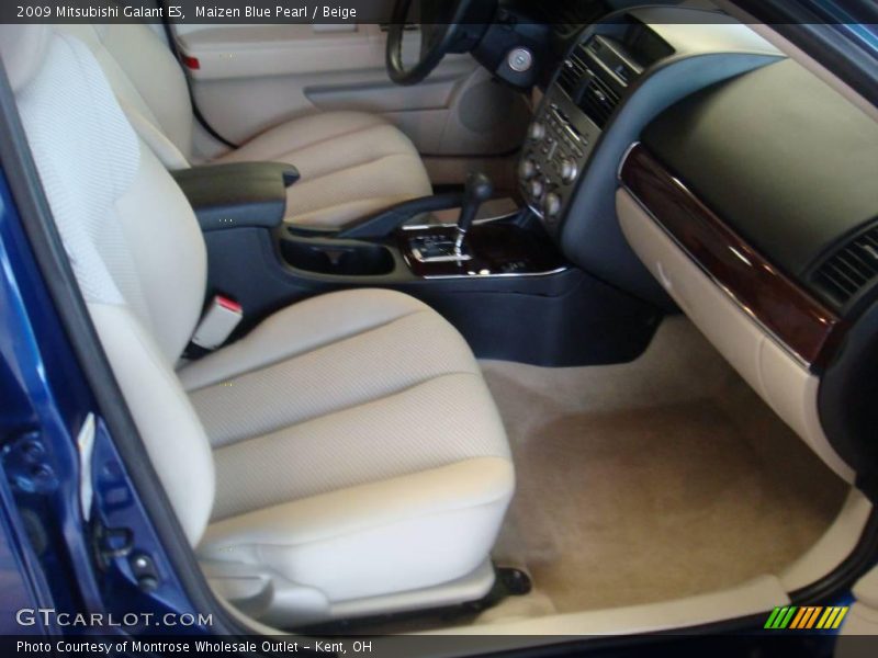 Maizen Blue Pearl / Beige 2009 Mitsubishi Galant ES