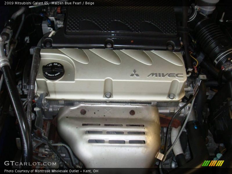 Maizen Blue Pearl / Beige 2009 Mitsubishi Galant ES