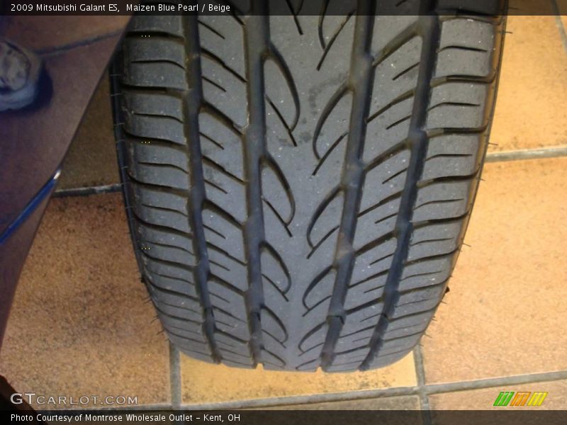 Maizen Blue Pearl / Beige 2009 Mitsubishi Galant ES