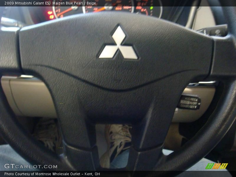 Maizen Blue Pearl / Beige 2009 Mitsubishi Galant ES