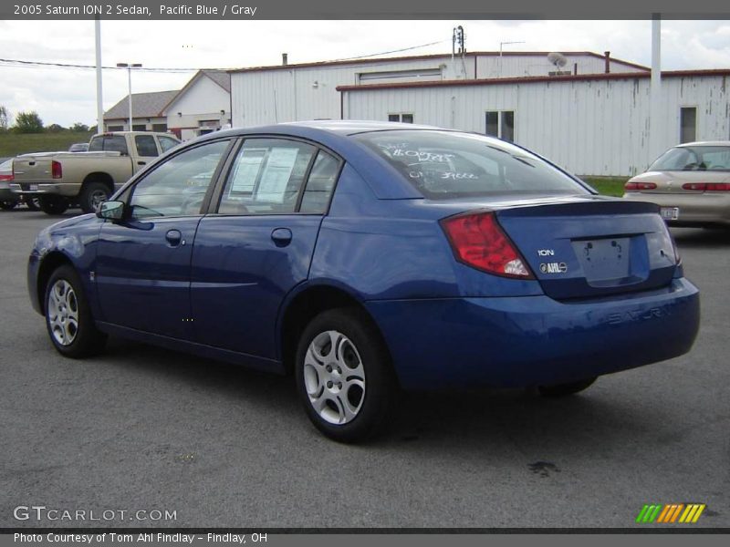 Pacific Blue / Gray 2005 Saturn ION 2 Sedan