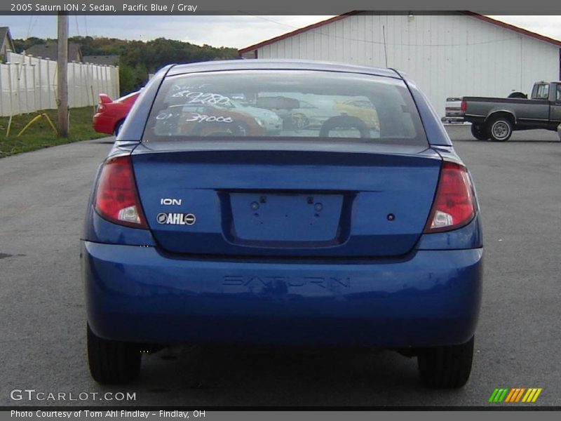 Pacific Blue / Gray 2005 Saturn ION 2 Sedan