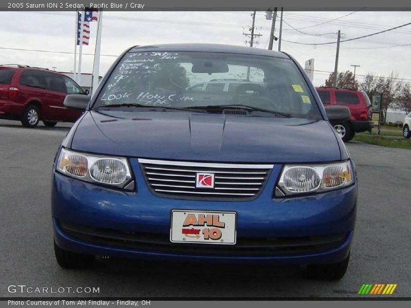 Pacific Blue / Gray 2005 Saturn ION 2 Sedan