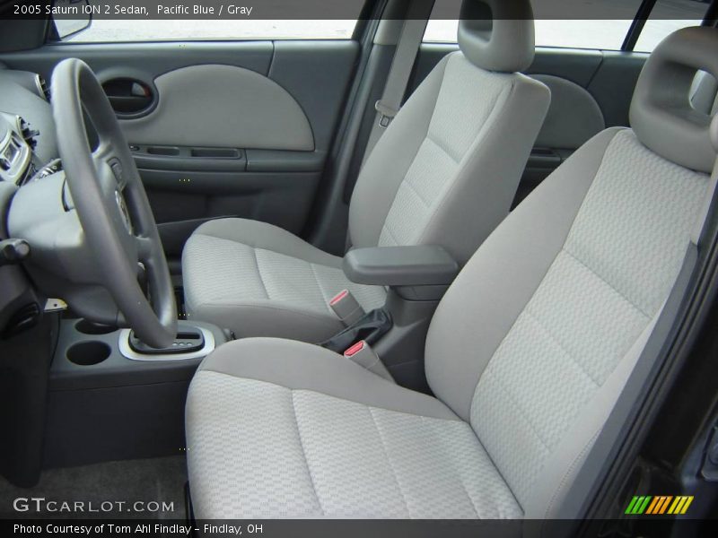 Pacific Blue / Gray 2005 Saturn ION 2 Sedan
