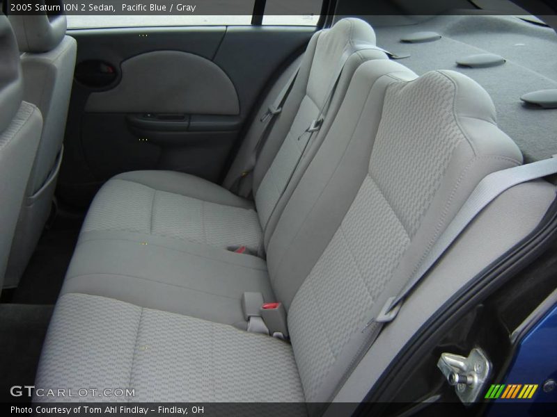 Pacific Blue / Gray 2005 Saturn ION 2 Sedan
