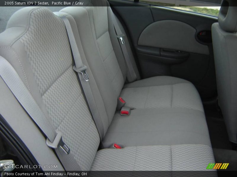 Pacific Blue / Gray 2005 Saturn ION 2 Sedan