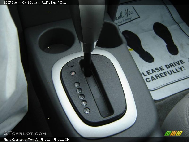 Pacific Blue / Gray 2005 Saturn ION 2 Sedan