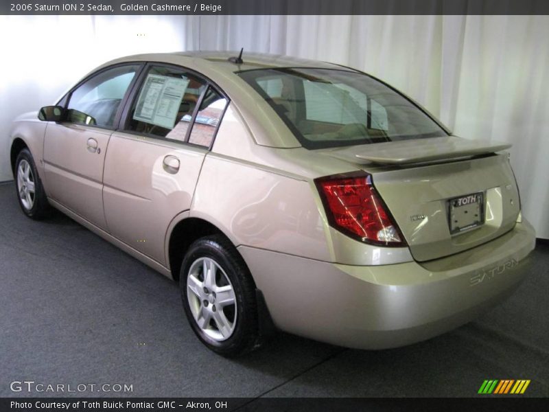 Golden Cashmere / Beige 2006 Saturn ION 2 Sedan