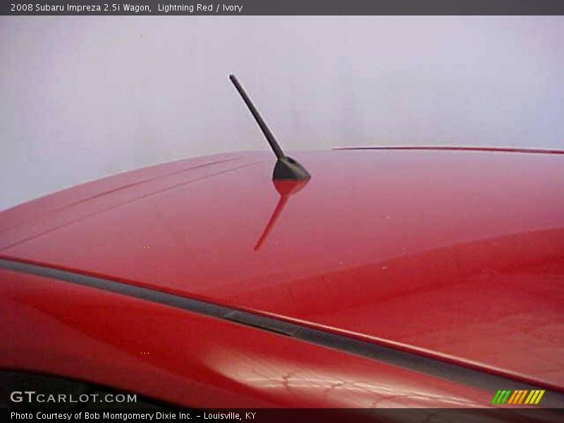 Lightning Red / Ivory 2008 Subaru Impreza 2.5i Wagon