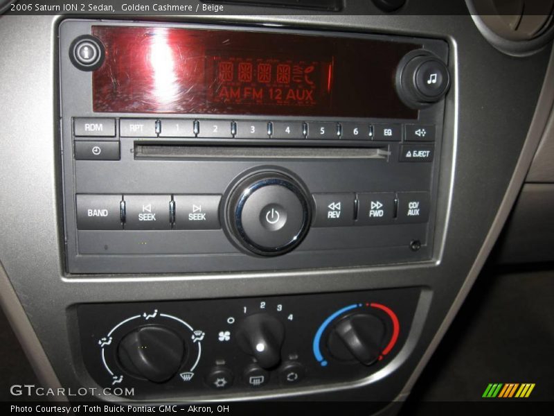 Golden Cashmere / Beige 2006 Saturn ION 2 Sedan
