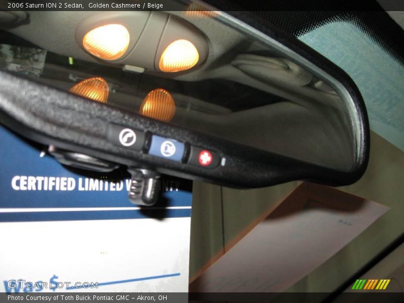 Golden Cashmere / Beige 2006 Saturn ION 2 Sedan