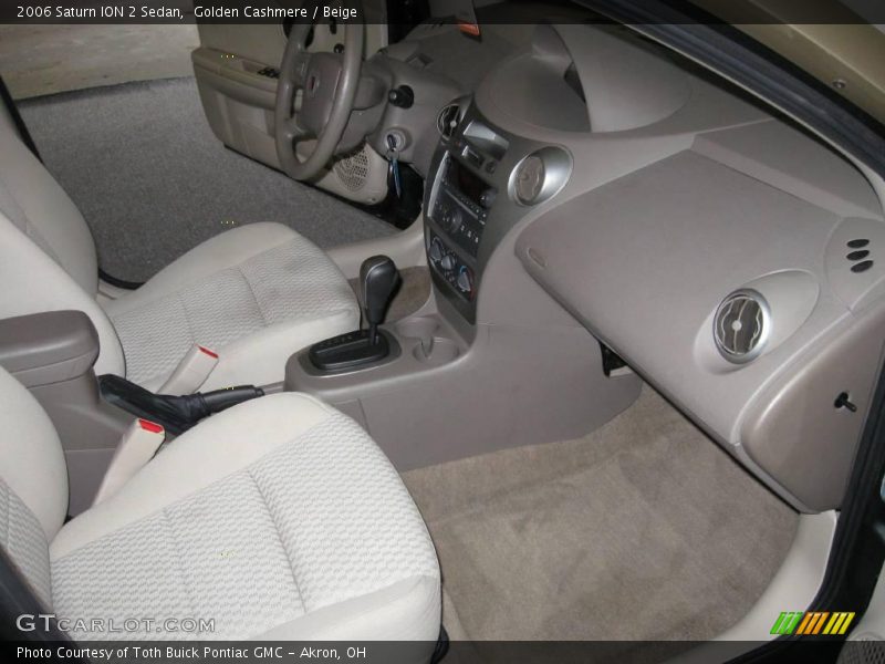Golden Cashmere / Beige 2006 Saturn ION 2 Sedan
