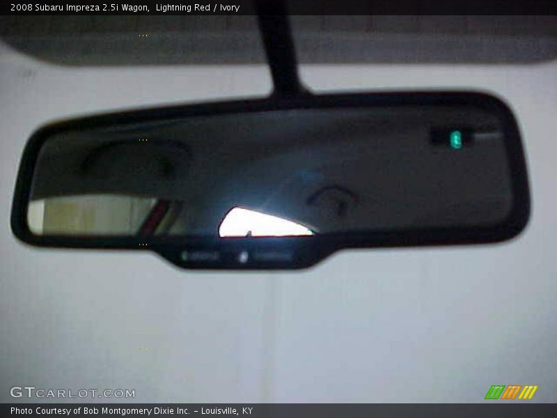 Lightning Red / Ivory 2008 Subaru Impreza 2.5i Wagon